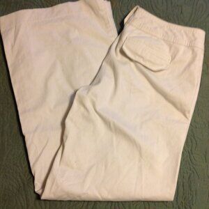New York & Company White Cotton ~ Size 8